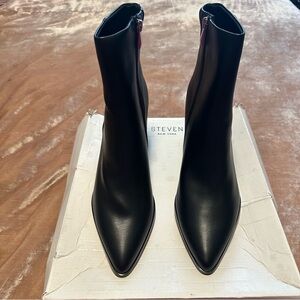 Steven by Steve Madden Tocca Vegan Leather Boots *NWT*